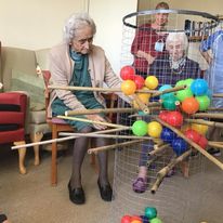 Care Home Residents fun time
