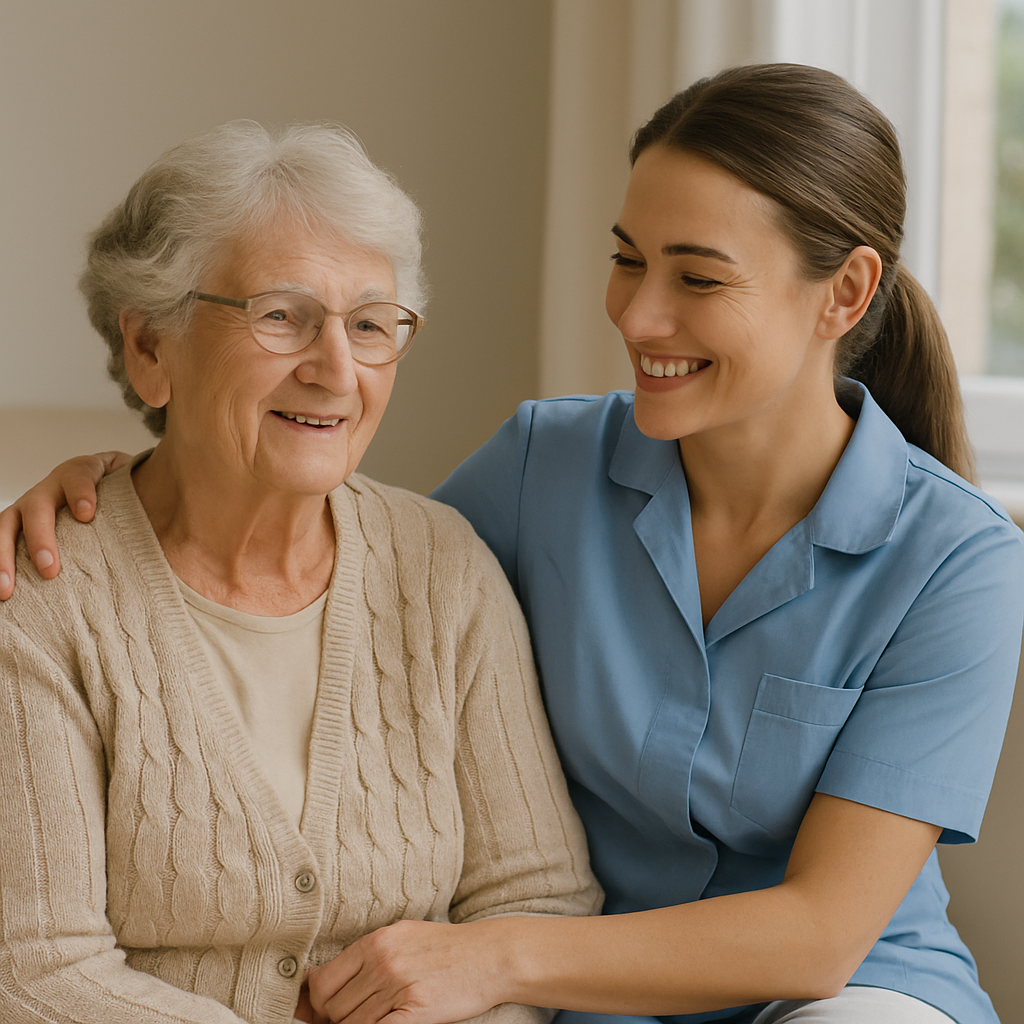 Eventide care home staff