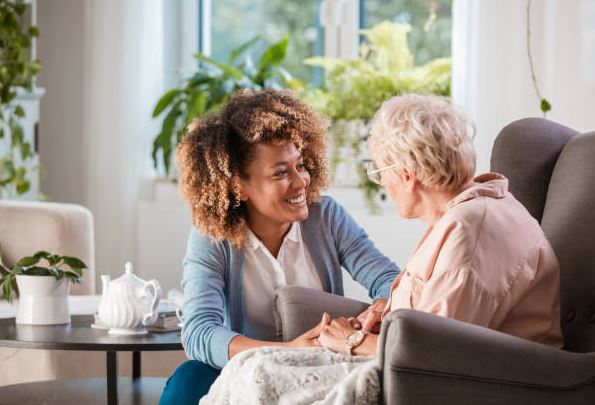 Visitors At Eventide